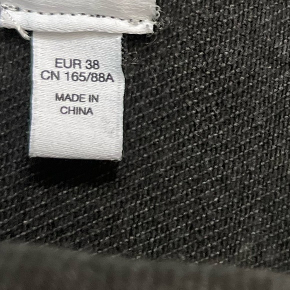 & Other Stories Denim Belted Black Mini Dress - Picture 10 of 12